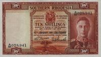 Gallery image for Southern Rhodesia p9c: 10 Shillings